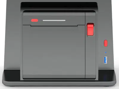 All-in-One Windows PC Kasse mit integriertem Bondrucker, GastroSoft Kassensoftware