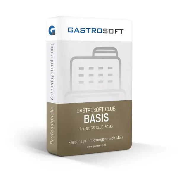 Verpackung GastroSoft Club, Kassensystemlösungen - Club Premium