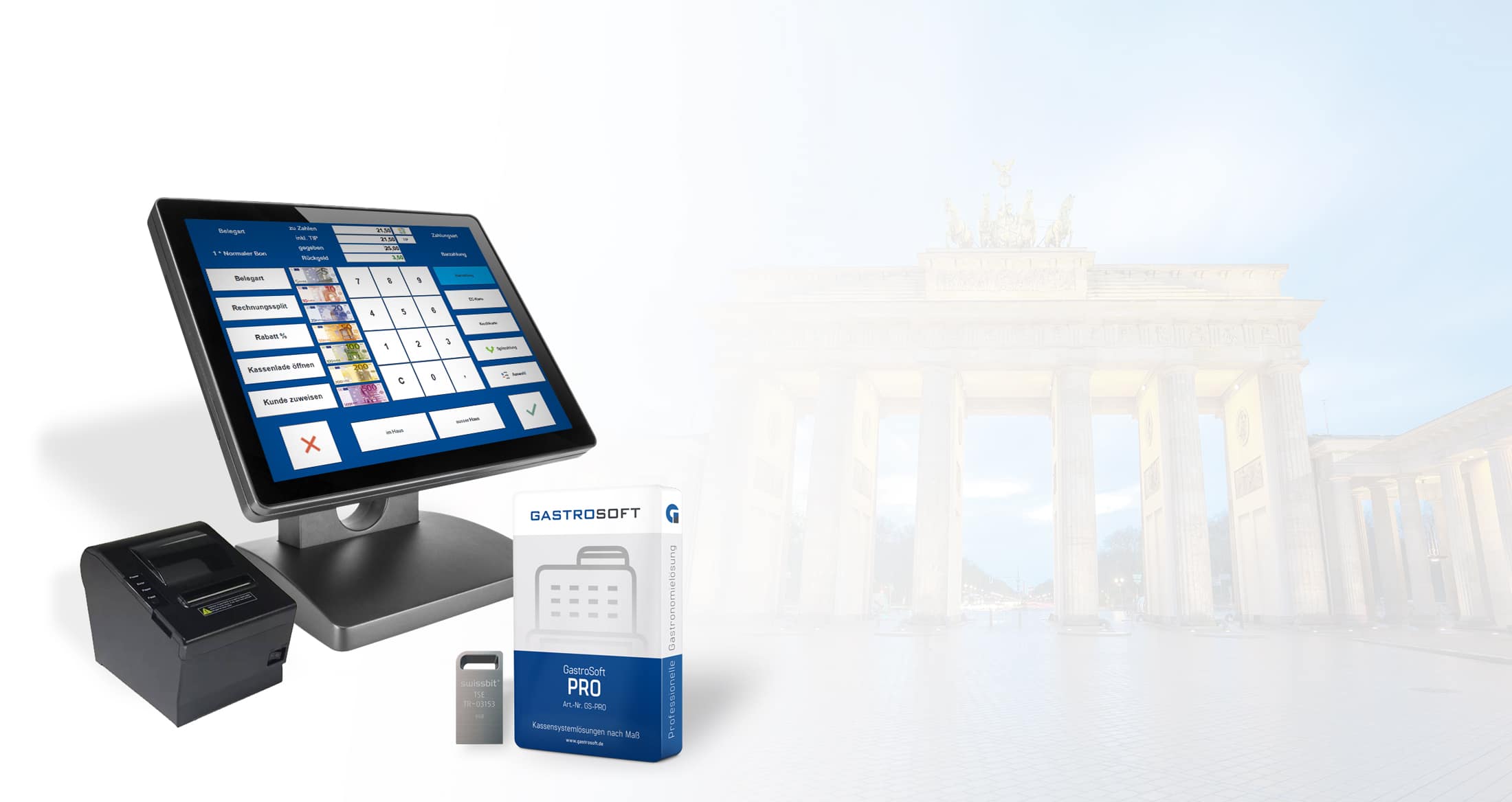 Digitalprämie Berlin - 50% Zuschuss für digitale Kassensysteme von GastroSoft