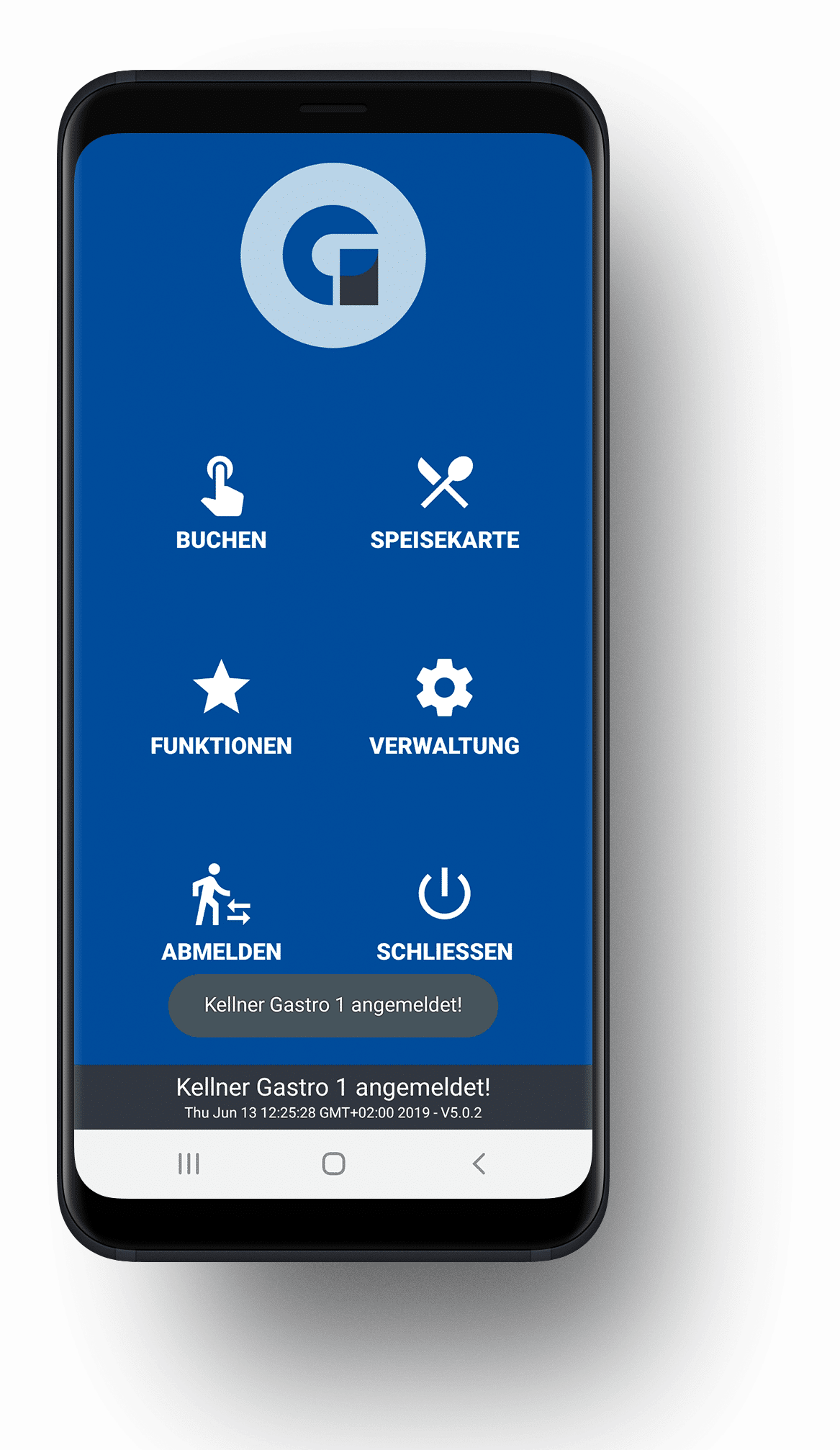GastroSoft_Droid_Anmeldeseite GastroSoft_Droid_Anmeldeseite
