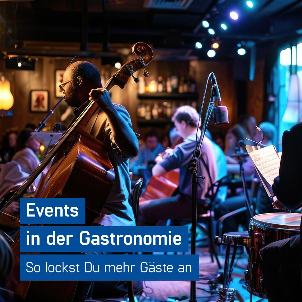 Live Band tritt im Restaurant auf - Gastro Events für mehr Gäste in Deiner Gastronomie mit den Tipps von GastroSoft