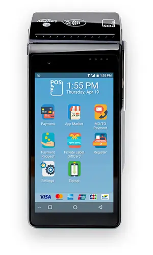 myPOS Smart n5, myPOS Gerät, Zahlungsterminals, myPOS - Mobile Zahlungsterminals, Kassensoftware, Kassensystem, Kassenhardware, GastroSoft